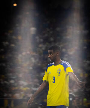 Alexander Isak of Sweden
