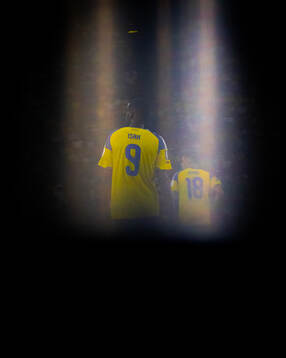 Alexander Isak and Yasin Ayari of Sweden