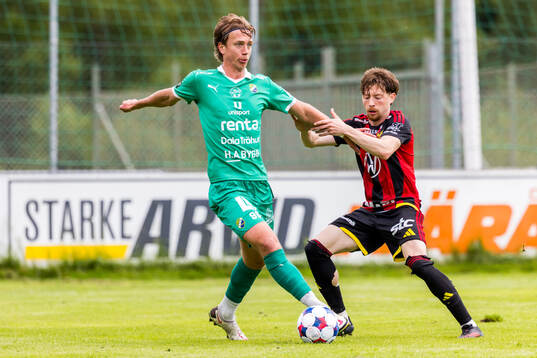 Ljungskiles Lukas Lindholm Corner och Östersunds Daniel