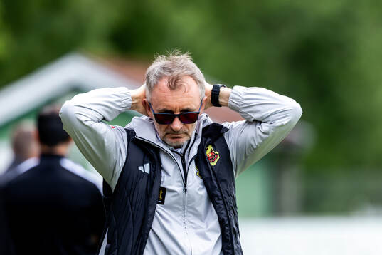 Östersunds huvudtränare Nemanja Miljanovic