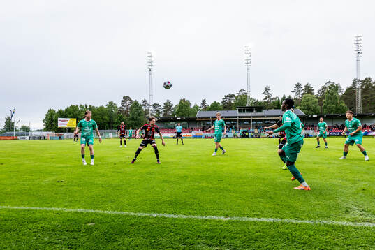 Vy över arenan