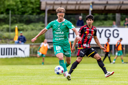 Ljungskiles Lukas Lindholm Corner och Östersunds Abdulla