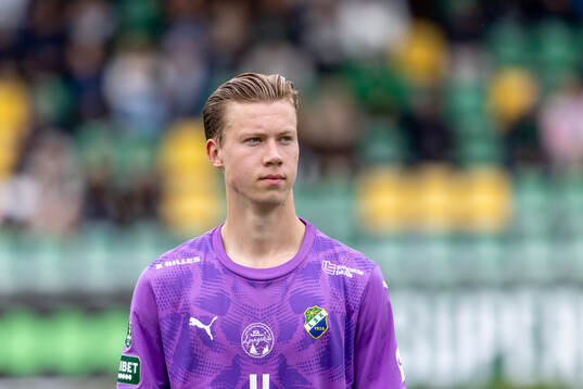 Ljungskiles målvakt Lukas Eriksson
