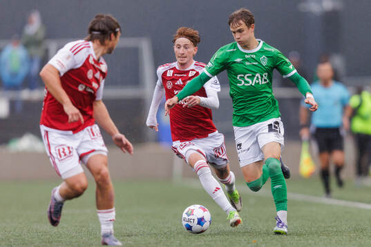 Sandvikens Alan Carleton och Brages Anders Hellblom