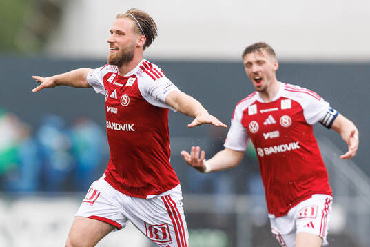 Sandvikens Kasper Harletun jublar