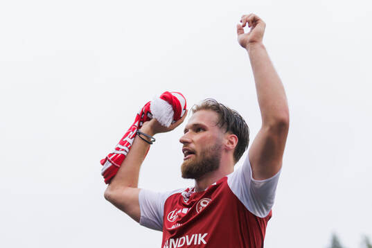 Sandvikens Kasper Harletun jublar