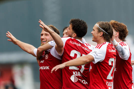 Sandvikens Kasper Harletun jublar