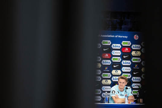 Bläddra bland fler bilder av Football, FIFA World Cup 2026, day 4, Norway, press conference