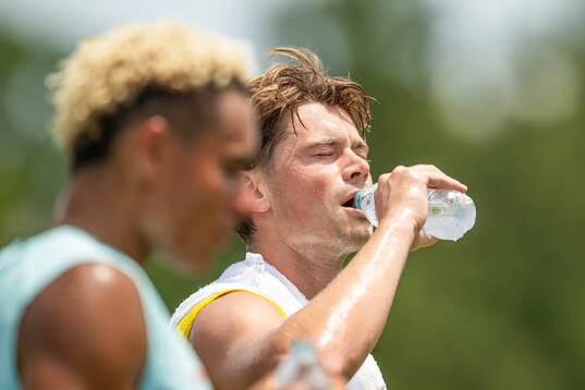 Henrik Falchener of the Norwegian national football team