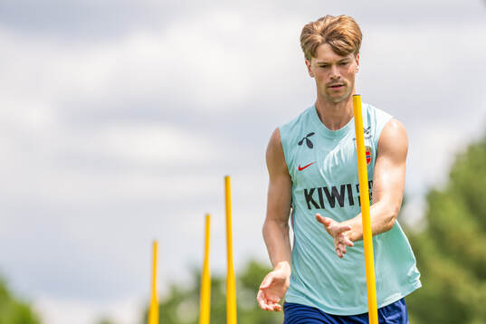 Henrik Falchener of the Norwegian national football team at