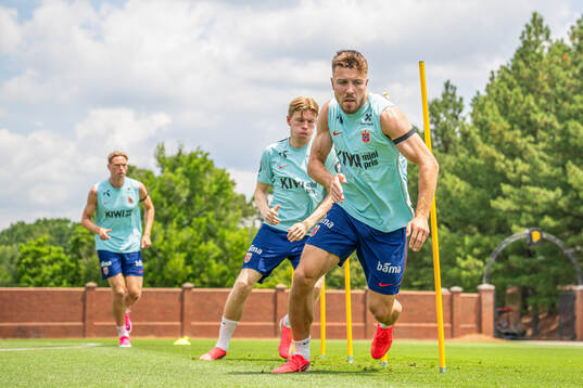 Fredrik André Bjørkan of the Norwegian national football