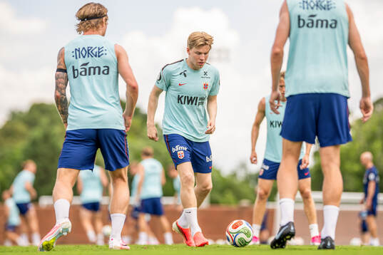 Jens Petter Hauge of the Norwegian national football team