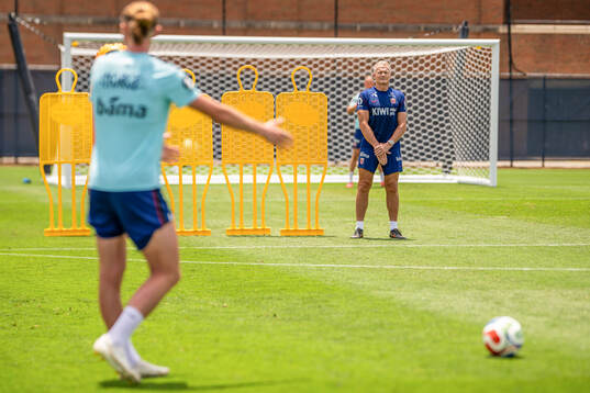 Frode Grodås, goalkeeper coach of the Norwegian national