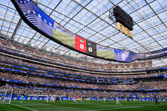 General view of Los Angeles Stadium