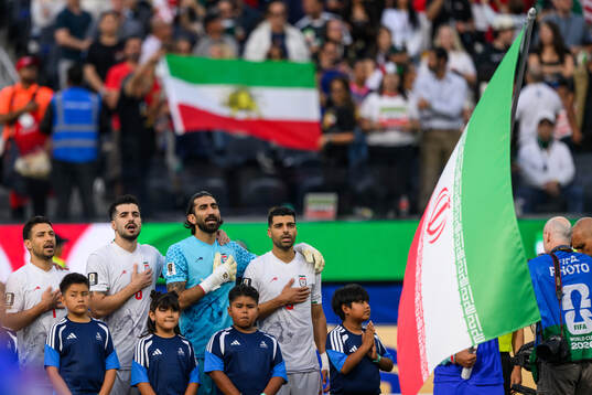 Saeid Ezatolahi, goalkeeper Alireza Beiranvand and Mehdi