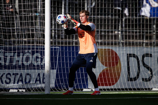 IFK Norrköpings målvakt Theo Krantz