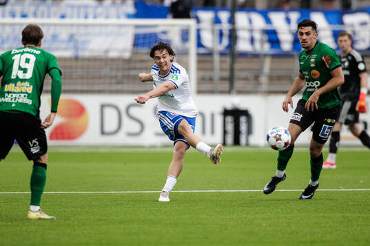 IFK Norrköpings Viktor Christiansson och Varbergs Aulon