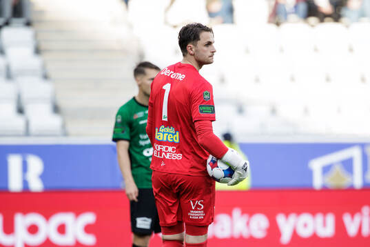 Varbergs målvakt Oscar Ekman