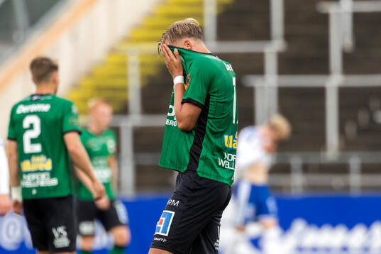 Varbergs Edvin Tellgren deppar