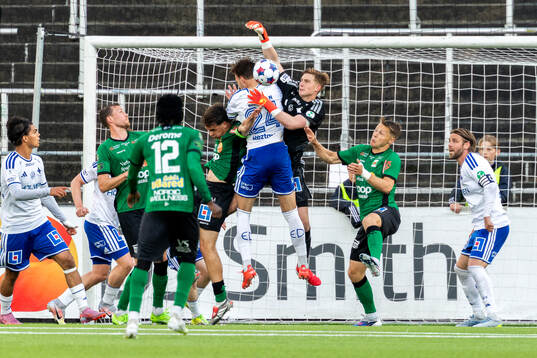IFK Norrköpings målvakt Theo Krantz