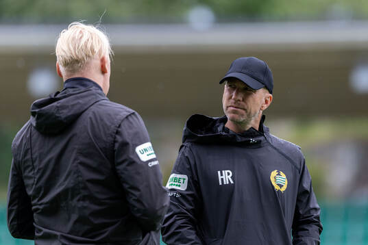 Hammarbys tränare Henrik Rydström