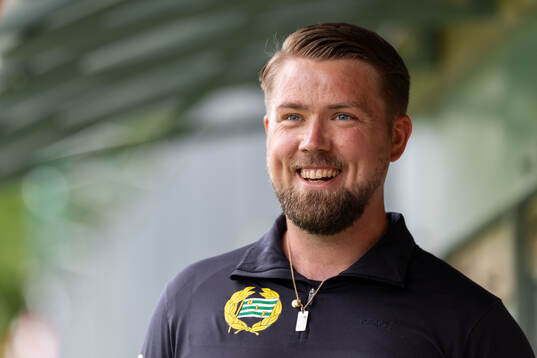 Hammarbys assisterande tränare Theodor Olsson