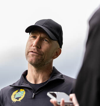 Hammarbys tränare Henrik Rydström