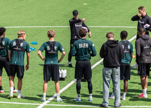 Hammarbys tränare Henrik Rydström
