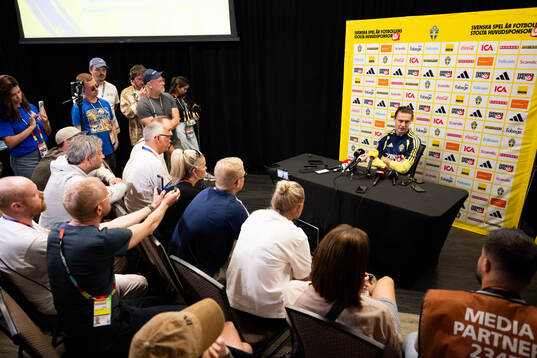 Mattias Svanberg of the Swedish men's national football team