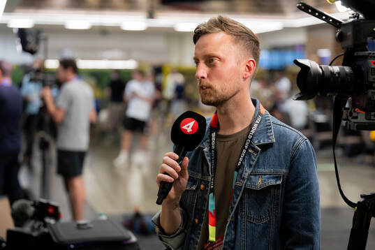 Axel Pileby of Swedish broadcaster TV4