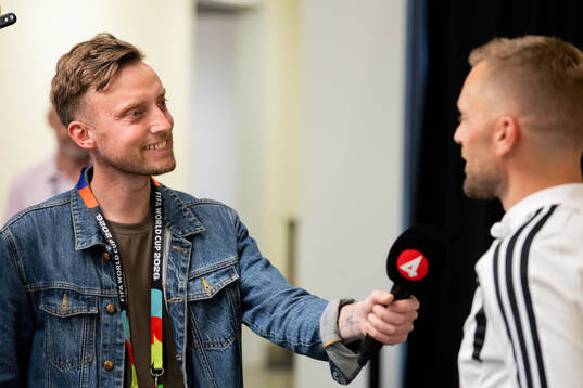 Axel Pileby of Swedish broadcaster TV4