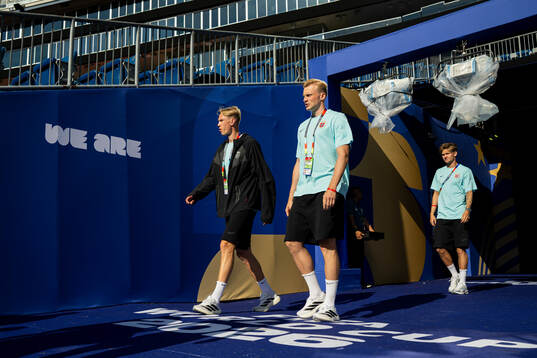 Torbjørn Lysaker Heggem and Sondre Langås of the