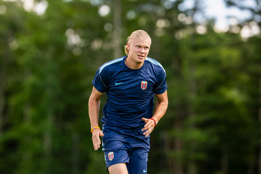 Erling Braut Haaland of the Norwegian national football