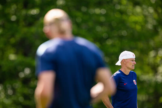 Ståle Solbakken, head coach of the Norwegian national