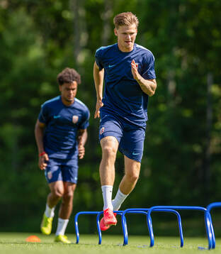David Møller Wolfe of the Norwegian national football team