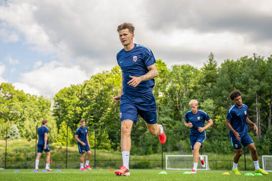 David Møller Wolfe of the Norwegian national football team