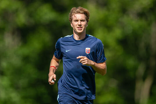Kristian Thorstvedt of the Norwegian national football team
