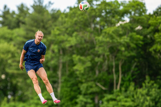 Erling Braut Haaland of the Norwegian national football