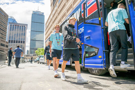 Kristian Thorstvedt and Andreas Schjelderup of the