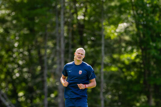 Erling Braut Haaland of the Norwegian national football