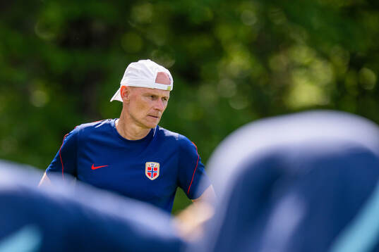Ståle Solbakken, head coach of the Norwegian national
