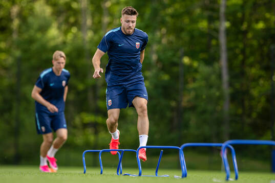 Fredrik André Bjørkan of the Norwegian national football