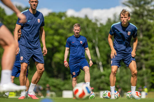 Bjørn Vidar Stenersen, fitness coach of the Norwegian