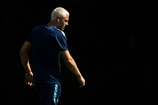 Julian Ryerson of the Norwegian national football team at a