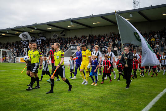 Landskrona och Nordic United går in på plan