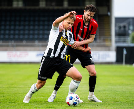 Landskronas Gustaf Bruzelius och Nordic Uniteds Niklas