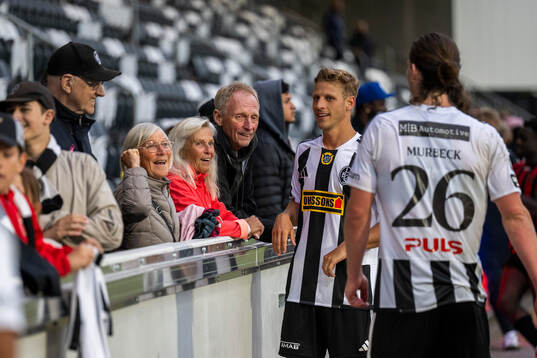 Landskronas Tobias Karlsson och Andreas Murbeck jublar med