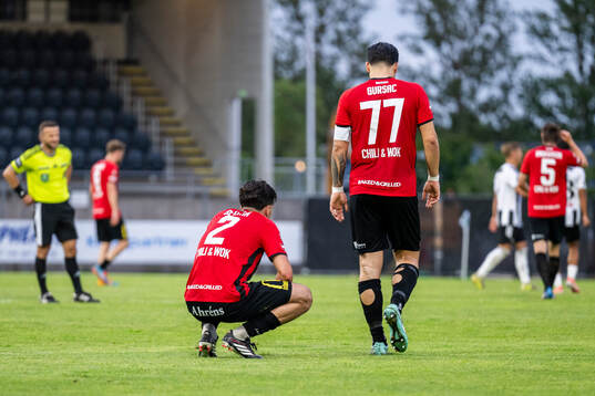 Nordic Uniteds Matteus Behnan och Jonathan Gursac deppar