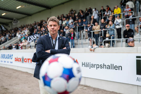 Landskronas klubbchef Karl-Johan Olsson