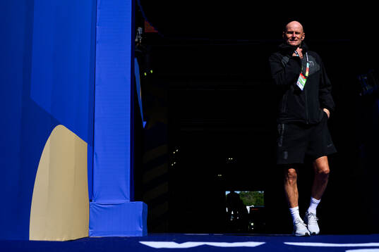 Head coach Ståle Solbakken of Norway